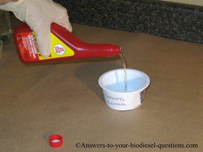making a biodiesel titration making a biodiesel titration